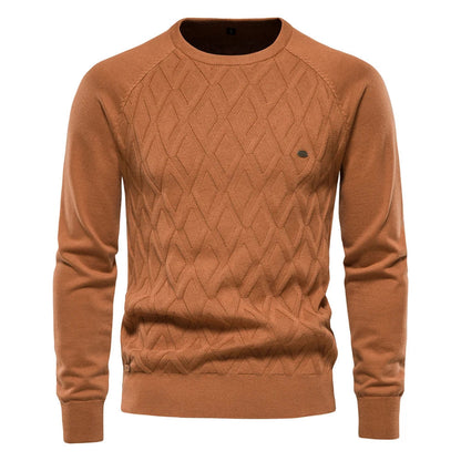 Cameron | Men's Checked Sweater