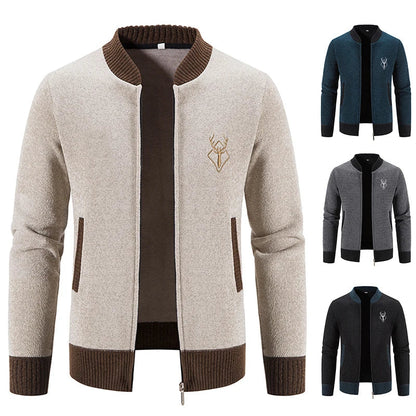 Ferrian - Zip-Up Cardigan with Pockets