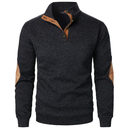 René | Knitted Sweater with Suede Details