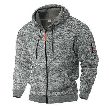Kajetan - Comfortable Jacket with Zip and Pockets