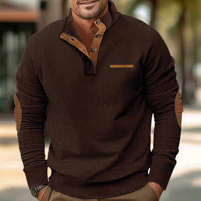 Malcolm - Long-Sleeved Knitted Jumper