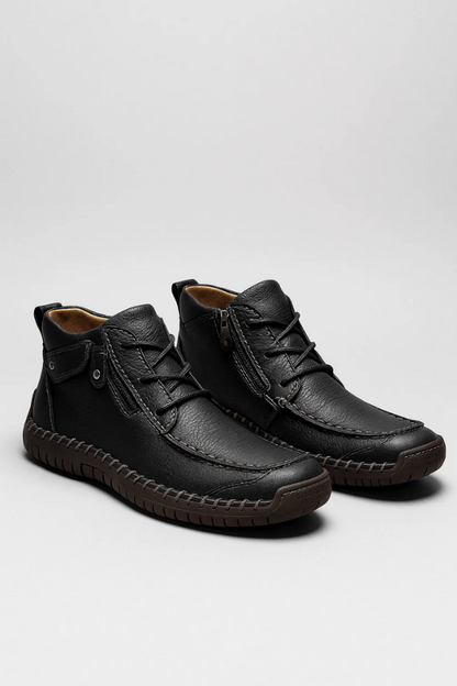 Men's Orthopaedic Leather Shoes – Stable, Comfortable & Everyday Wearable