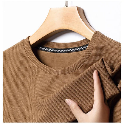 Waffle Look Men's Polo Shirt