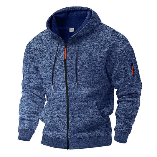 Kajetan - Comfortable Jacket with Zip and Pockets