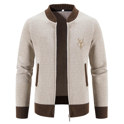 Ferrian - Zip-Up Cardigan with Pockets