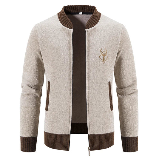 Ferrian - Zip-Up Cardigan with Pockets