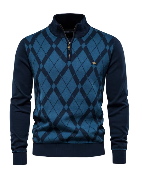 Cameron | Men's Half-Zip Jumper