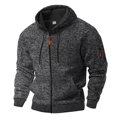 Kajetan - Comfortable Jacket with Zip and Pockets