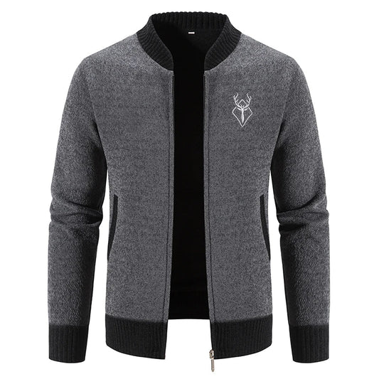 Ferrian - Zip-Up Cardigan with Pockets