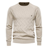 Cameron | Men's Checked Sweater
