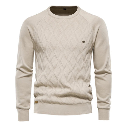 Cameron | Men's Checked Sweater