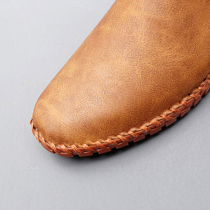 Santorini Leather Slippers