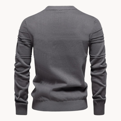 Cameron | Stylish Men's Sweater with Check Design