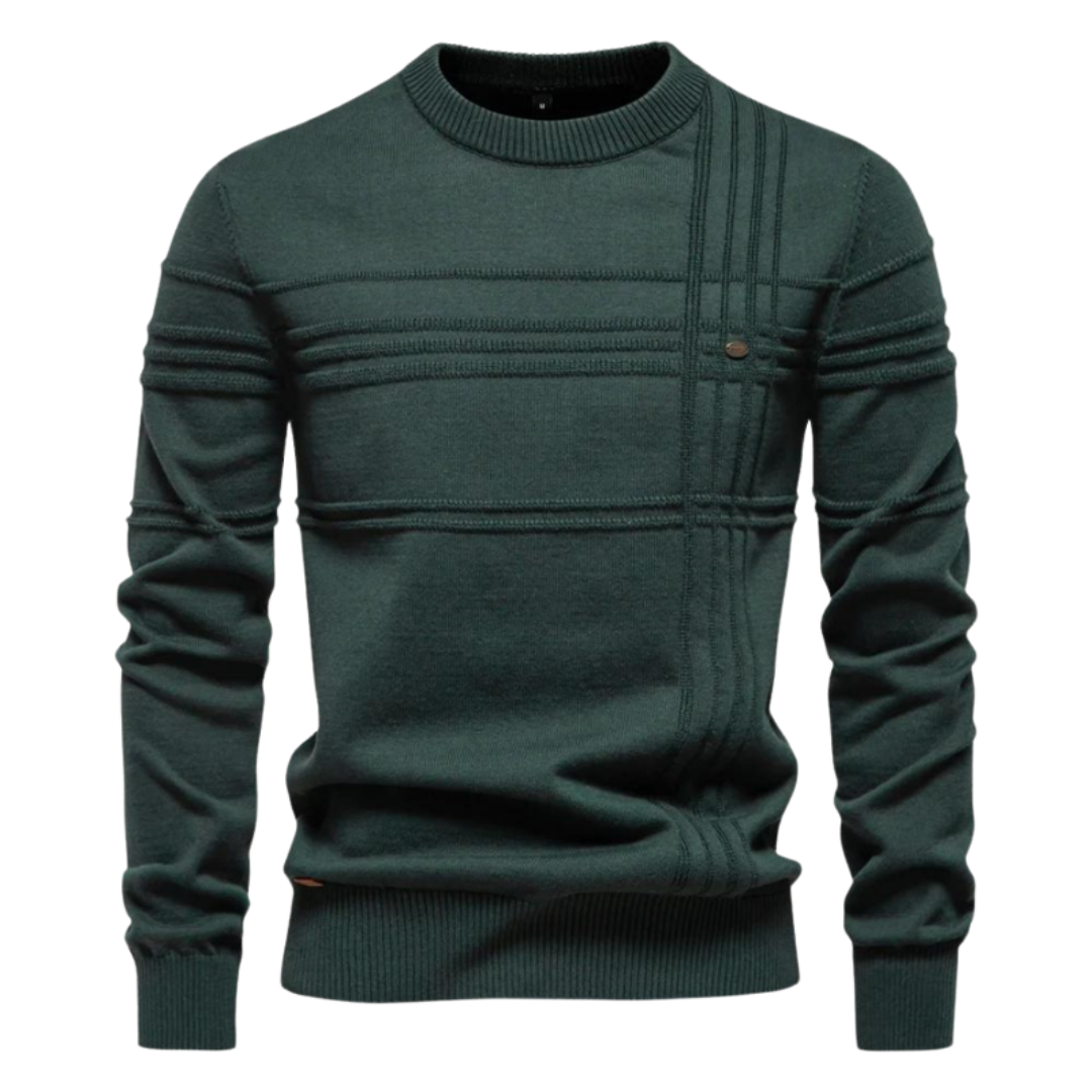 Cameron | Stylish Men's Sweater with Check Design