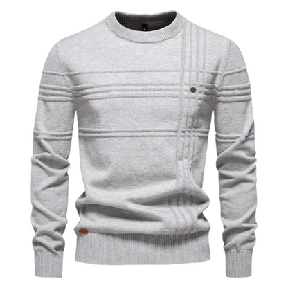 Cameron | Stylish Men's Sweater with Check Design