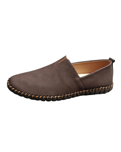 Santorini Leather Slippers