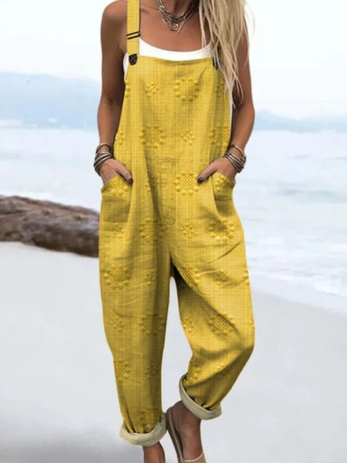 Petra | Vintage Floral Jumpsuit