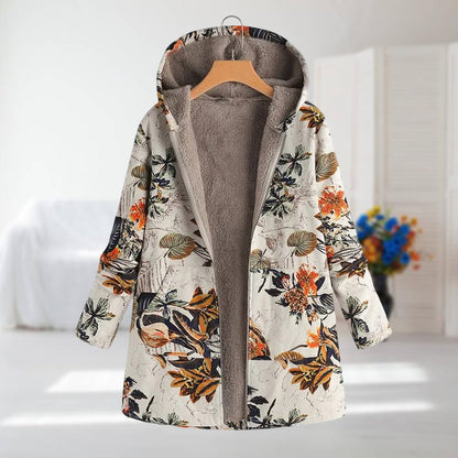 Camellia | Warm Jacket with Fleece Lining