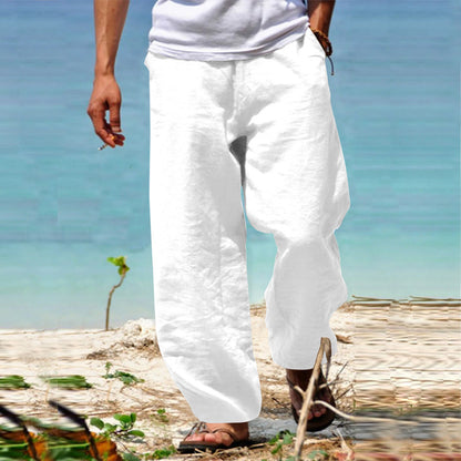 Remo | Casual linen pants with relaxed cut