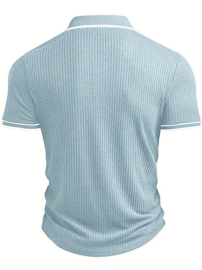 Orestis - Elegant Polo Shirt with Short Sleeves