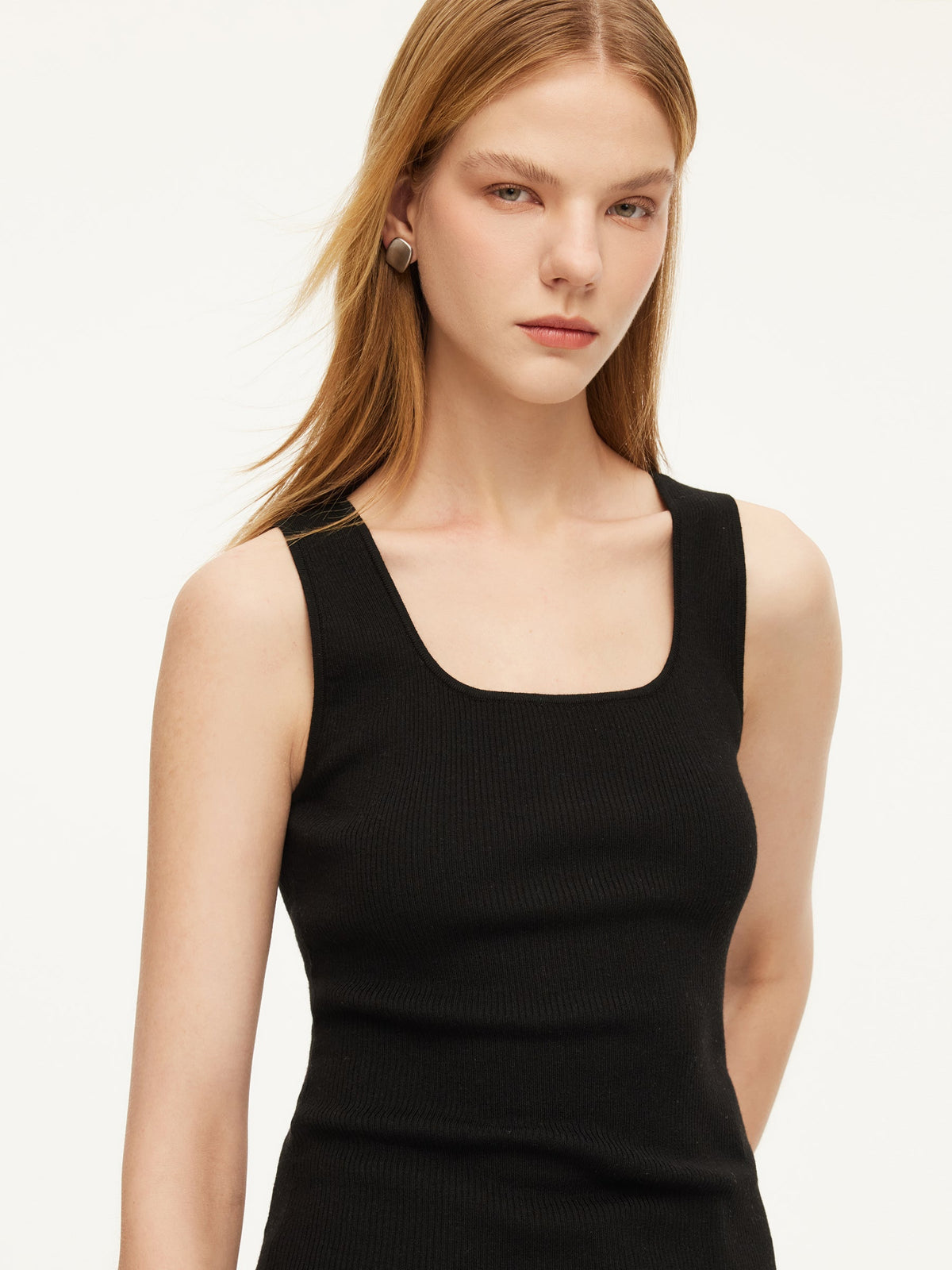 Women's Square Neck Strappy Top