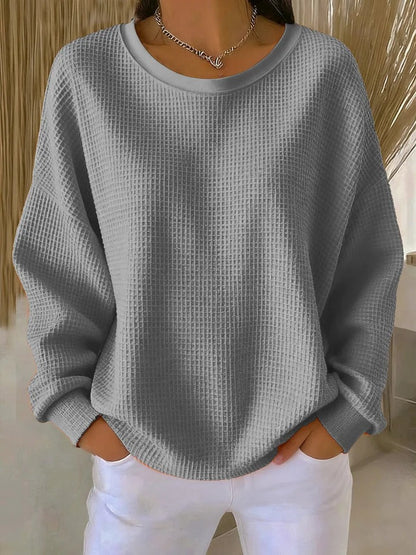 Elora | Textured Sweatshirt