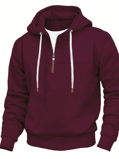Kolton – Hoodie with Half Zip