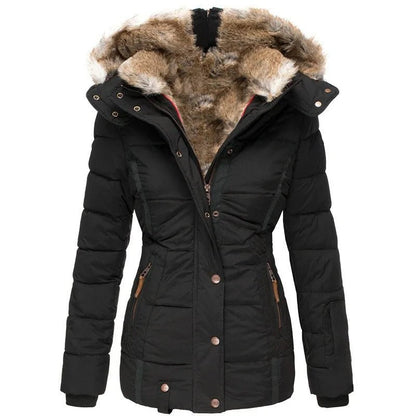 Laura | Winter Parka with Faux Fur