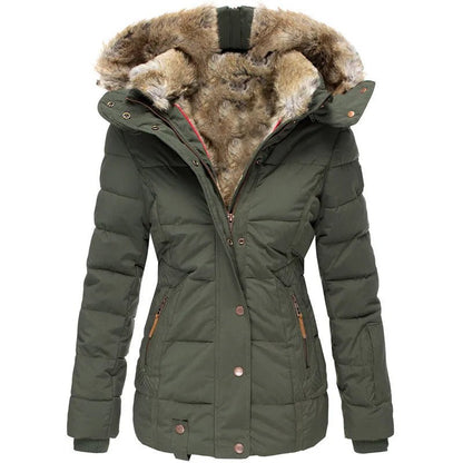 Laura | Winter Parka with Faux Fur