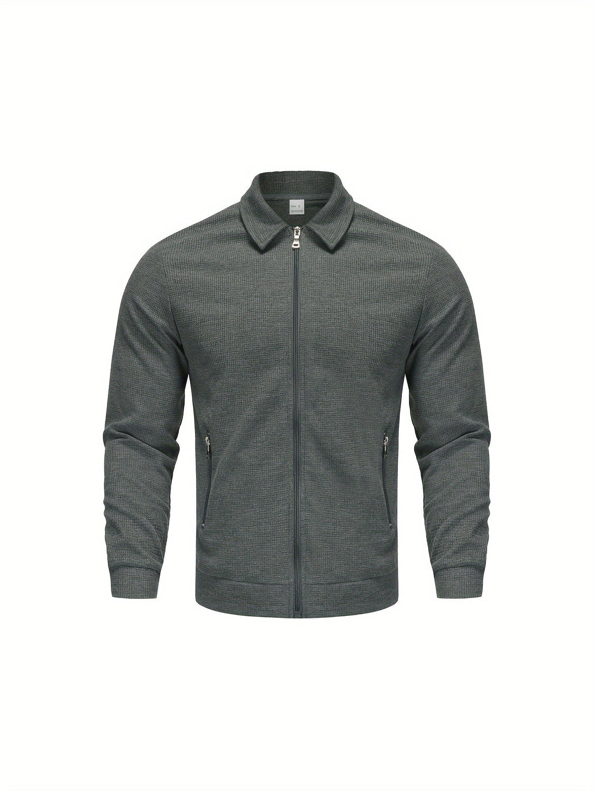 Marvin – Casual Polyester Jacket with Zip