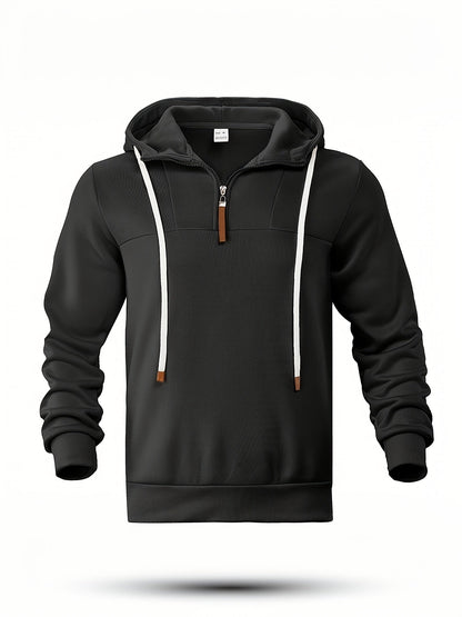 Kolton – Hoodie with Half Zip