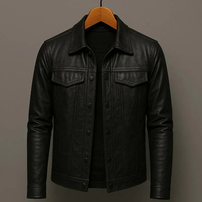 Andreas - Biker Leather Jacket