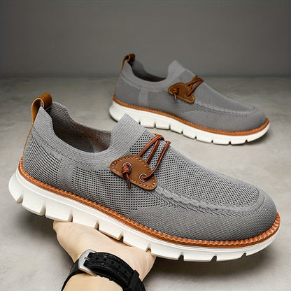 Adam Men's Sneakers – Lightweight, Non-Slip, Comfortable Slip-On Sports Shoes