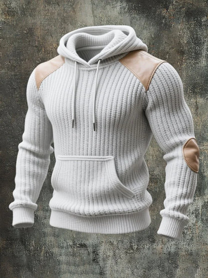 Rico | Vintage Suede Knit Hoodie