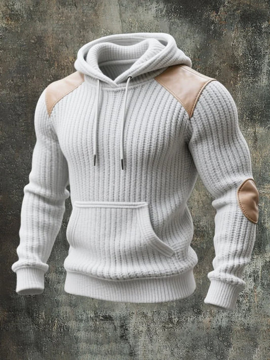 Rico | Vintage Suede Knit Hoodie