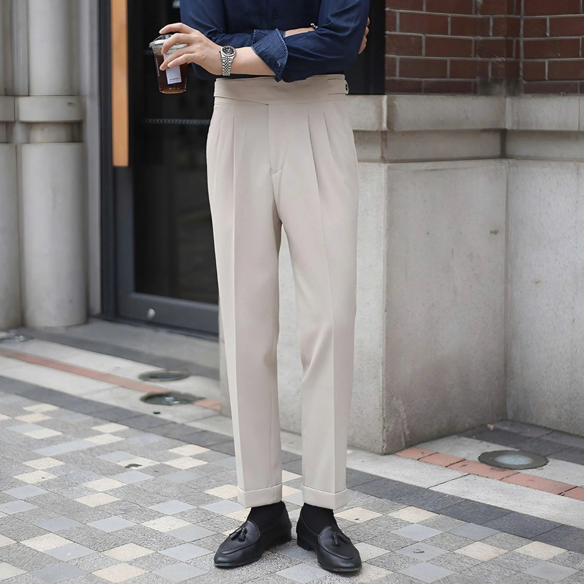 Elegant Cord Trousers