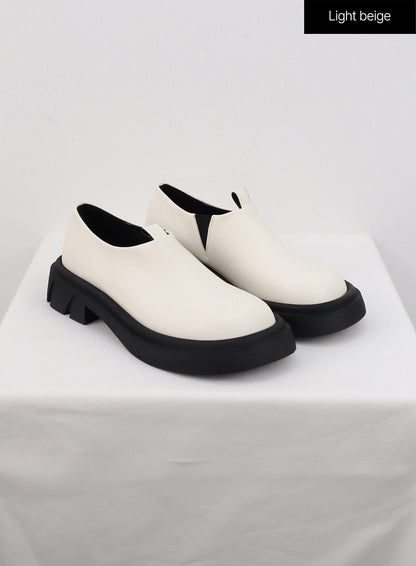 Faux Leather Slipper OG318