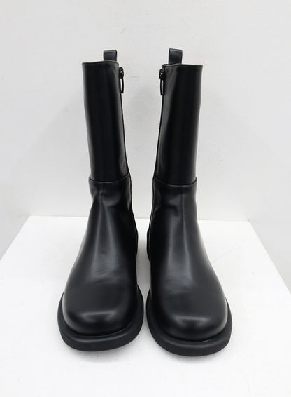 Mid-Calf Side Zip Boots OJ300