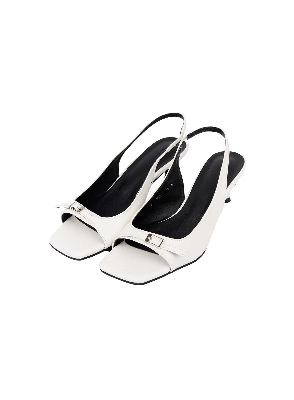 Buckle Strap Kitten Heels Sandals CA507