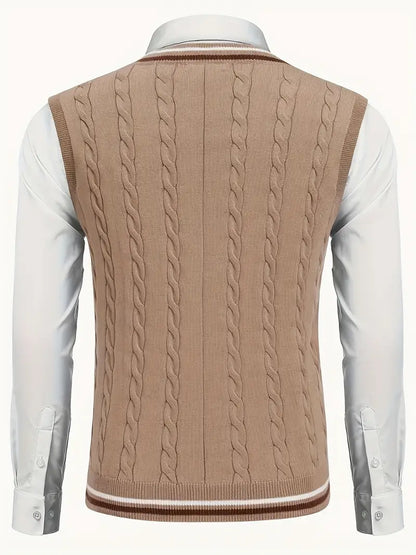 Duane | Sleeveless Knitted Sweater