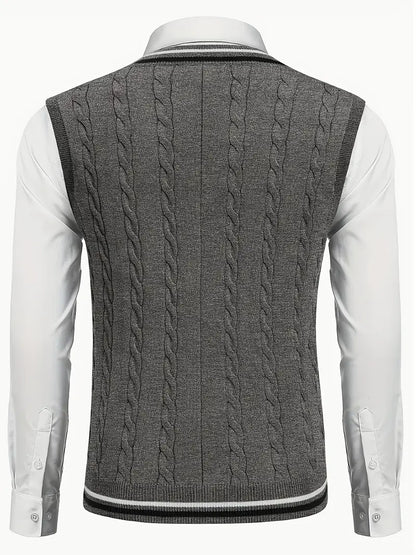 Duane | Sleeveless Knitted Sweater
