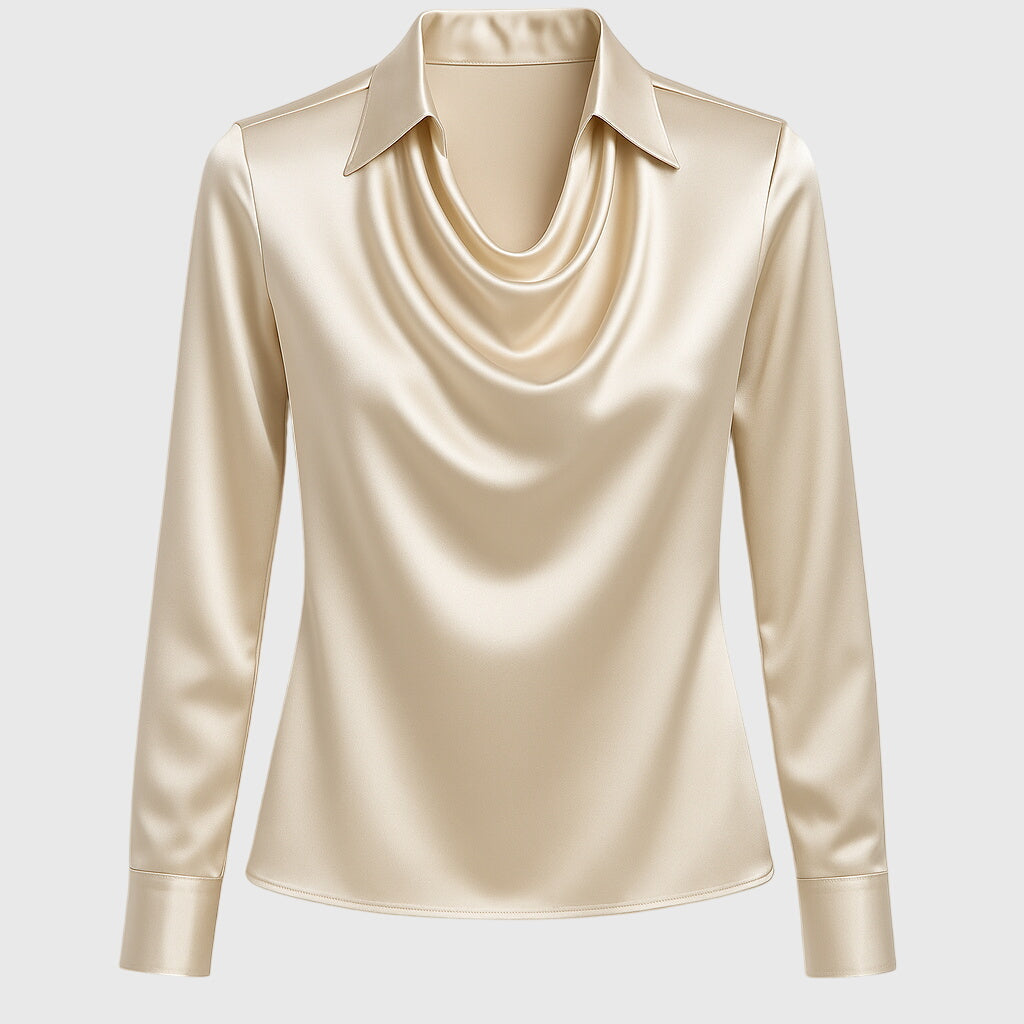 Brooklyn – Elegant Satin Blouse
