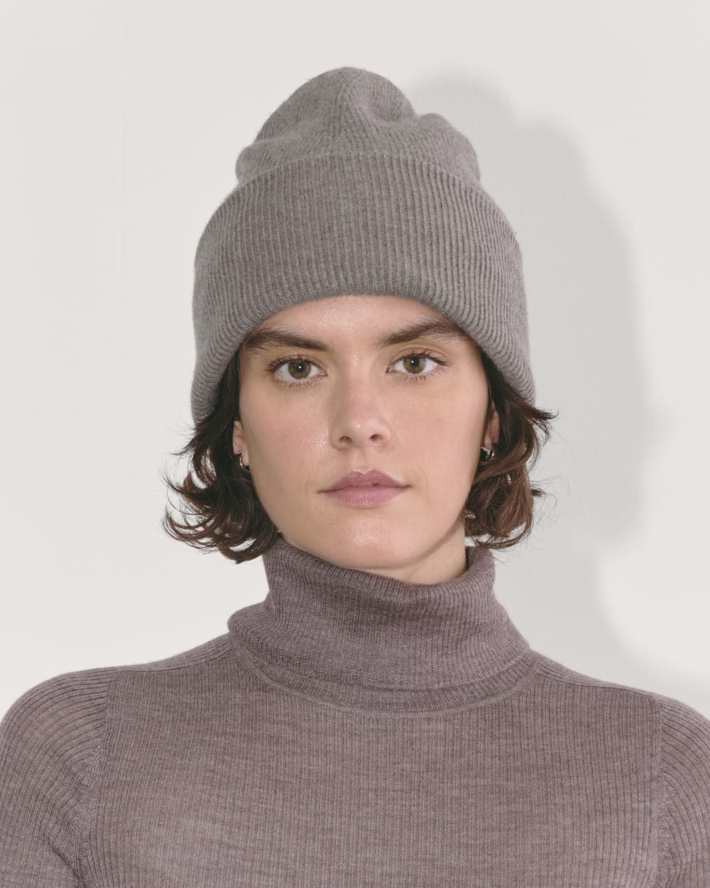 Cabin Beanie | Taupe Melange