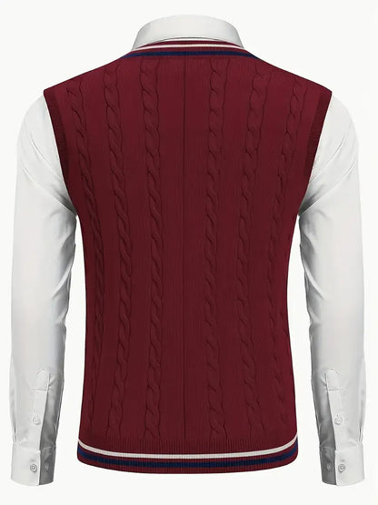 Duane | Sleeveless Knitted Sweater