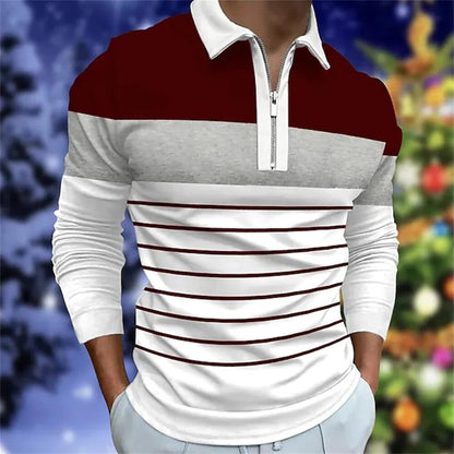 Formgefühl Men's Long Sleeve Polo Shirt