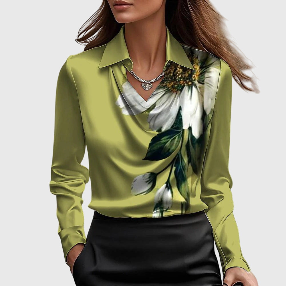 Brooklyn – Elegant Satin Blouse