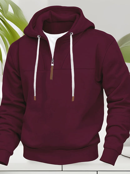 Kolton – Hoodie with Half Zip