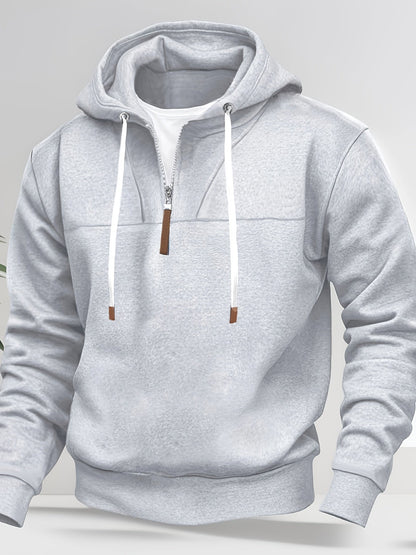 Kolton – Hoodie with Half Zip