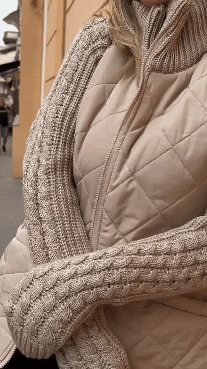 Nora - Elegant Quilted Jacket