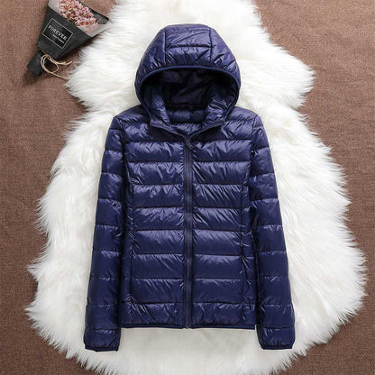 Nord | Premium Jacket with White Feathers